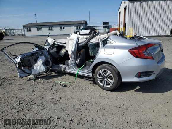2016 Honda Civic Sedan LX with VIN 19XFC2F56GE250974, listed as a Copart auction lot 54526295 with Not Provided miles and Salvage Title. Bid and sale history available at carsss.com. Image 2.