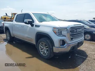 2021 GMC Sierra 1500 SLT with VIN 3GTU9DED4MG376311, listed as a IAAI auction lot 42091956 with 72,618 mi miles and . Bid and sale history available at DreamBid. Image 1.