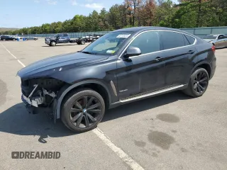2017 BMW X6 xDrive35i with VIN 5UXKU2C3XH0U28599, listed as a Copart auction lot 53713523 with 78,052 mi miles. Bid and sale history available at carsss.com. Image 1.