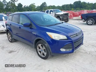 2013 Ford Escape SE with VIN 1FMCU0GX7DUD22231, listed as a IAAI auction lot 42542549 with 131,455 mi miles and . Bid and sale history available at DreamBid. Image 1.