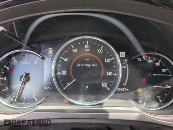 2023 Mazda CX-9 Signature with VIN JM3TCBEY7P0640089, listed as a Copart auction lot 61674085 with 55,387 mi miles and Salvage title. Bid and sale history available at DreamBid. Image 9.