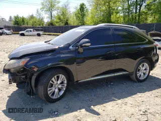 2010 Lexus RX 450h with VIN JTJBC1BA8A2012105, listed as a Copart auction lot 54835615 with 193,740 mi miles and Salvage title. Bid and sale history available at DreamBid. Image 1.