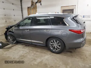 2015 Infiniti QX60 z VIN 5N1AL0MM4FC549146, wystawiony jako Copart lot #54149895 z przebiegiem 136 340 mil mil oraz Szkoda całkowita • Salvage title. Historia ofert i sprzedaży dostępna na DreamBid. Obrazek 2.