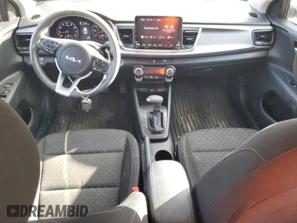 2023 Kia Rio S with VIN 3KPA24AD3PE573628, listed as a Copart auction lot 48886565 with 28,236 mi miles and Salvage Title. Bid and sale history available at carsss.com. Image 8.