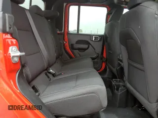 2023 Jeep Gladiator Sport S with VIN 1C6HJTAG4PL547608, listed as a Copart auction lot 52566245 with 8,464 mi miles and Salvage title. Bid and sale history available at DreamBid. Image 10.