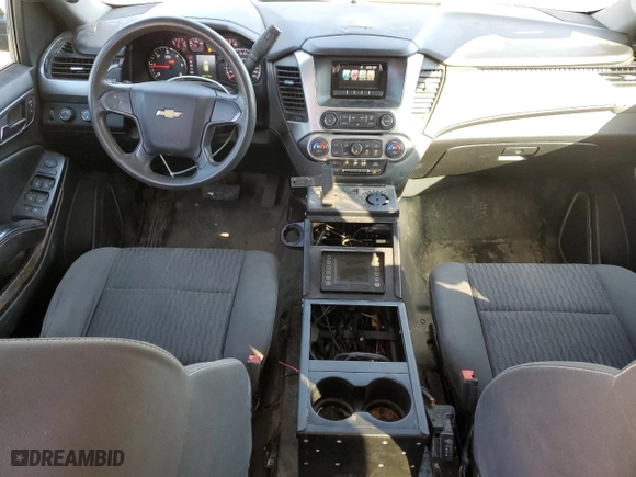 2016 Chevrolet Tahoe Commercial with VIN 1GNSKDEC0GR281629, listed as a Copart auction lot 45089465 with 166,485 mi miles and Clean Title. Bid and sale history available at carsss.com. Image 8.
