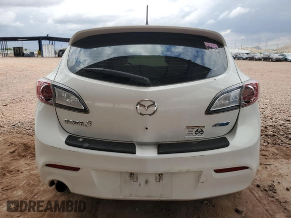 2012 Mazda 3 i Grand Touring with VIN JM1BL1M88C1693159, listed as a Copart auction lot 56068295 with 90,669 mi miles and Salvage title. Bid and sale history available at DreamBid. Image 6.