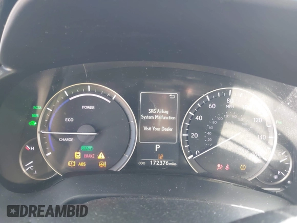 2016 Lexus RX 450h with VIN 2T2BGMCA1GC004070, listed as a IAAI auction lot 42086395 with 172,376 mi miles and . Bid and sale history available at DreamBid. Image 7.