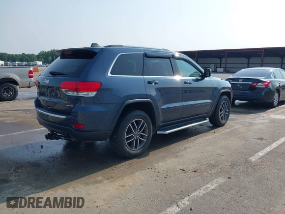 2019 Jeep Grand Cherokee Limited with VIN 1C4RJFBG8KC706734, listed as a IAAI auction lot 42088995 with 85,513 mi miles and . Bid and sale history available at DreamBid. Image 4.