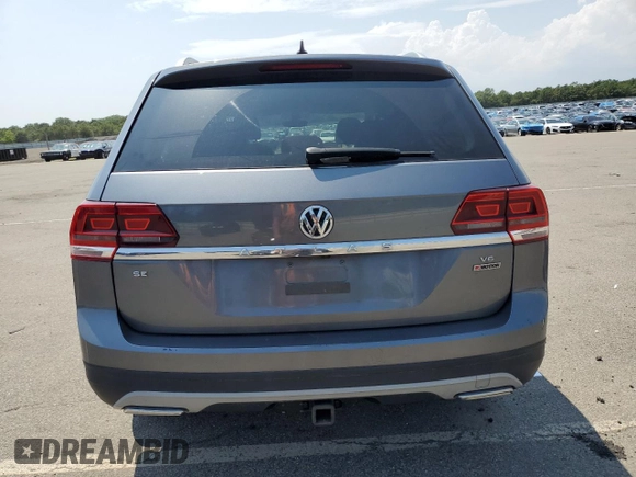 2019 Volkswagen Atlas SE with VIN 1V2UR2CA7KC525094, listed as a Copart auction lot 63902245 with 75,588 mi miles and Salvage title. Bid and sale history available at DreamBid. Image 6.