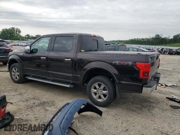2018 Ford F-150 XL with VIN 1FTEW1EP2JFA90380, listed as a Copart auction lot 60555185 with 141,192 mi miles and Clean title. Bid and sale history available at DreamBid. Image 2.