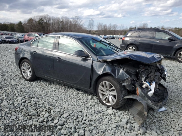 2015 Buick Regal with VIN 2G4GL5EX7F9138752, listed as a Copart auction lot 47771065 with 102,165 mi miles and Salvage title. Bid and sale history available at DreamBid. Image 4.