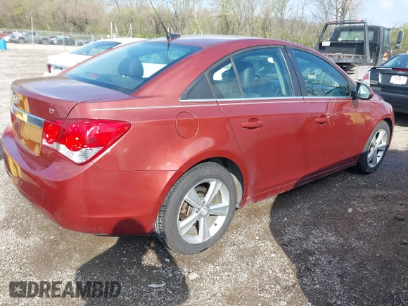 2012 Chevrolet Cruze 2LT with VIN 1G1PG5SC4C7320814, listed as a IAAI auction lot 42011754 with 112,485 mi miles and . Bid and sale history available at DreamBid. Image 4.