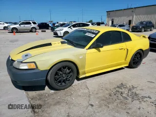 2001 Ford Mustang GT Deluxe z VIN 1FAFP42X21F261058, wystawiony jako Copart lot #56401025 z przebiegiem 248 215 mil mil oraz Szkoda całkowita • Salvage title. Historia ofert i sprzedaży dostępna na DreamBid. Obrazek 1.