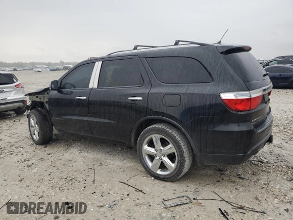 2013 Dodge Durango Citadel with VIN 1C4SDJET0DC616002, listed as a Copart auction lot 54677325 with 174,131 mi miles and Salvage title. Bid and sale history available at DreamBid. Image 2.