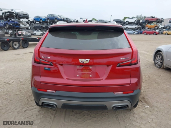 2020 Cadillac XT4 FWD Premium Luxury with VIN 1GYFZCR44LF135520, listed as a IAAI auction lot 41197302 with 78,324 mi miles. Bid and sale history available at carsss.com. Image 16.