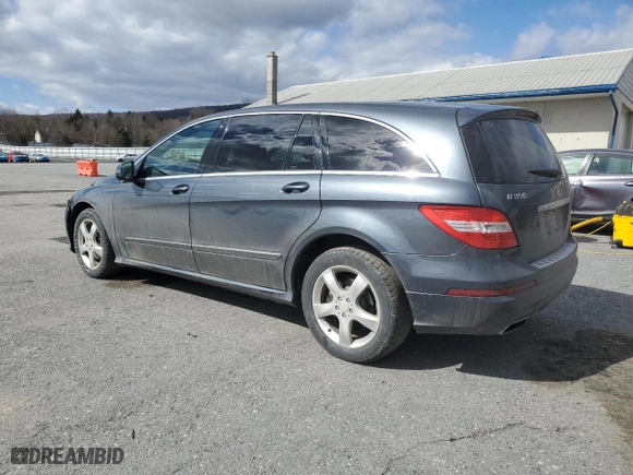 2011 Mercedes-Benz R-Class R 350 with VIN 4JGCB6FE4BA117585, listed as a Copart auction lot 47002125 with 256,853 mi miles and Clean Title. Bid and sale history available at carsss.com. Image 2.