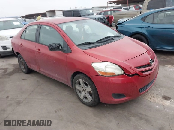 2007 Toyota Yaris with VIN JTDBT923471023278, listed as a IAAI auction lot 41954747 with 230,180 mi miles. Bid and sale history available at carsss.com. Image 1.
