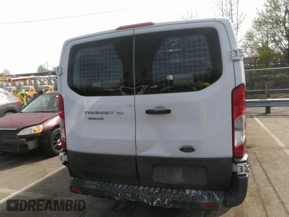 2015 Ford Transit Cargo with VIN 1FTNE1YM6FKA97397, listed as a IAAI auction lot 41965624 with 249,447 mi miles. Bid and sale history available at carsss.com. Image 17.