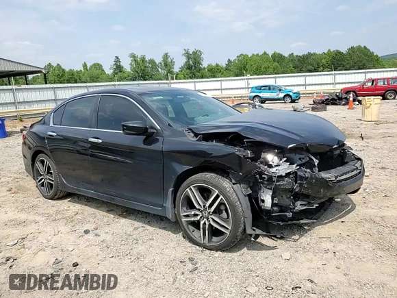 2016 Honda Accord Sport with VIN 1HGCR2F5XGA181549, listed as a Copart auction lot 59632005 with 170,228 mi miles and Salvage title. Bid and sale history available at DreamBid. Image 14.