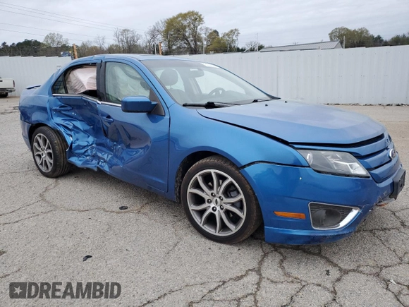 2012 Ford Fusion SEL with VIN 3FAHP0JA5CR203871, listed as a Copart auction lot 51233315 with 217,998 mi miles and Salvage Title. Bid and sale history available at carsss.com. Image 4.