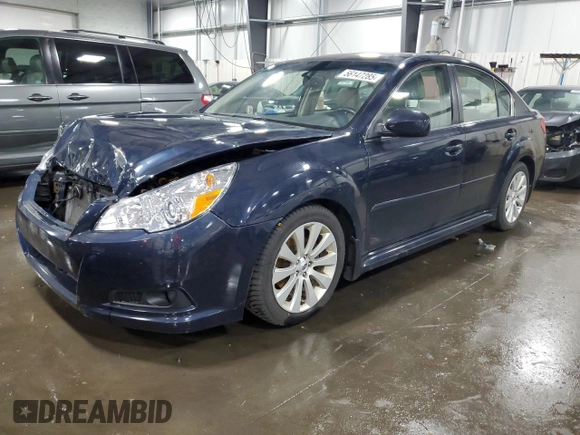 2012 Subaru Legacy Limited with VIN 4S3BMCK69C3017656, listed as a Copart auction lot 56147285 with 99,631 mi miles and Salvage title. Bid and sale history available at DreamBid. Image 1.