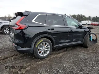 2024 Honda CR-V EX-L with VIN 2HKRS4H7XRH468926, listed as a Copart auction lot 85752484 with 5,205 mi miles and Salvage Title. Bid and sale history available at carsss.com. Image 3.
