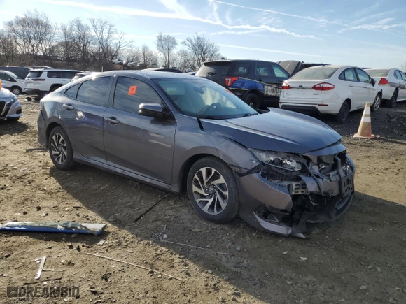 2018 Honda Civic Sedan EX with VIN 2HGFC2F70JH583511, listed as a Copart auction lot 46506235 with 32,571 mi miles and Salvage Title. Bid and sale history available at carsss.com. Image 4.