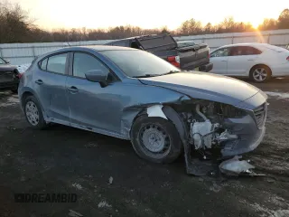 2014 Mazda 3 i Sport with VIN JM1BM1K76E1214392, listed as a Copart auction lot 42334585 with 165,202 mi miles and Salvage Title. Bid and sale history available at DreamBid. Image 4.