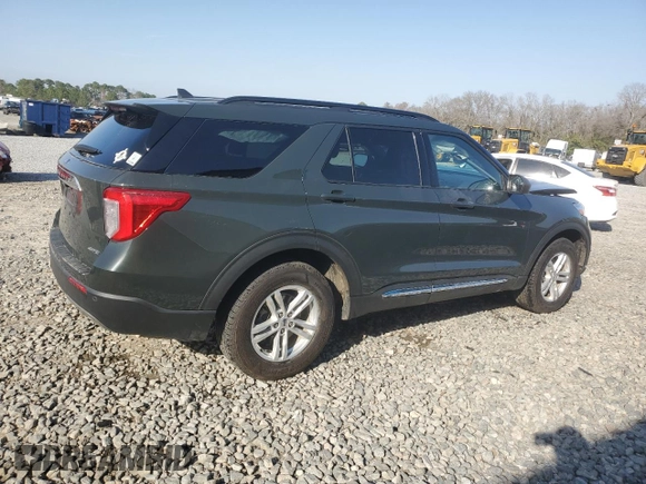 2021 Ford Explorer XLT with VIN 1FMSK8DH8MGC43405, listed as a Copart auction lot 48394945 with 39,442 mi miles and Salvage Title. Bid and sale history available at carsss.com. Image 3.