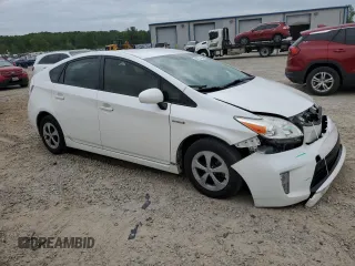 2013 Toyota Prius One with VIN JTDKN3DU6D5645866, listed as a Copart auction lot 54326485 with 92,851 mi miles and Salvage Title. Bid and sale history available at DreamBid. Image 4.
