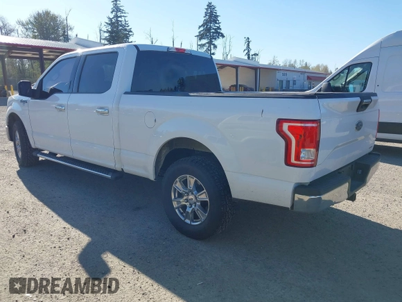 2016 Ford F-150 XLT with VIN 1FTFW1EF0GKD52781, listed as a IAAI auction lot 42054003 with 215,277 mi miles. Bid and sale history available at carsss.com. Image 3.