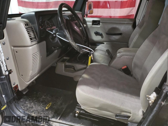 2005 Jeep Wrangler Rubicon with VIN 1J4FA69S85P368210, listed as a Copart auction lot 73425664 with 123,297 mi miles and Salvage Title. Bid and sale history available at carsss.com. Image 7.