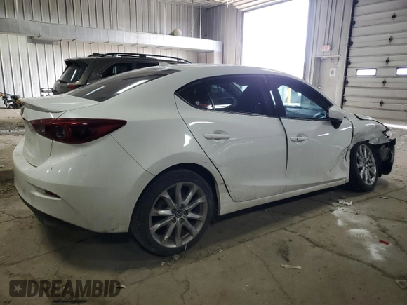 2014 Mazda 3 S Touring with VIN JM1BM1V35E1111697, listed as a Copart auction lot 43978665 with Not Provided miles and Non Repairable. Bid and sale history available at DreamBid. Image 3.