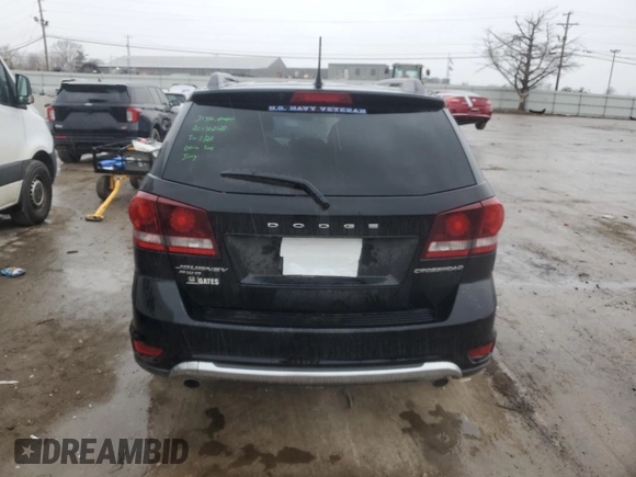 2017 Dodge Journey Crossroad Plus с VIN 3C4PDDGG9HT560935, выставлен на аукционе Copart как лот 43050625 с пробегом 112 525 миль миль и На запчасти • Non repairable. История ставок и продаж доступна на DreamBid. Изображение 6.