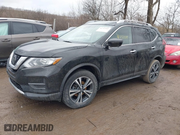 2019 Nissan Rogue SL with VIN 5N1AT2MV8KC823785, listed as a IAAI auction lot 41732018 with 107,449 mi miles and . Bid and sale history available at carsss.com. Image 17.