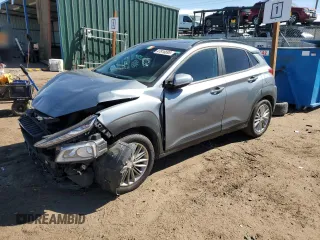 2020 Hyundai Kona SEL Plus with VIN KM8K6CAAXLU512227, listed as a Copart auction lot 47816695 with 72,145 mi miles and Salvage Title. Bid and sale history available at carsss.com. Image 1.