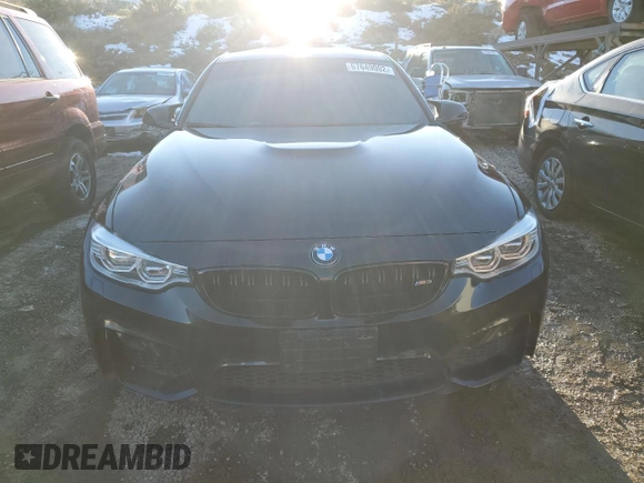 2016 BMW M3 with VIN WBS8M9C5XG5E68099, listed as a Copart auction lot 67649002 with 0 mi miles. Bid and sale history available at carsss.com. Image 5.