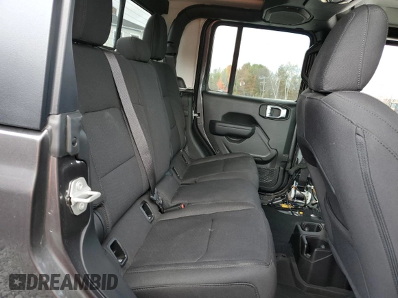 2023 Jeep Gladiator Sport S with VIN 1C6HJTAG9PL572388, listed as a Copart auction lot 53346475 with 11,081 mi miles and Salvage title. Bid and sale history available at DreamBid. Image 10.