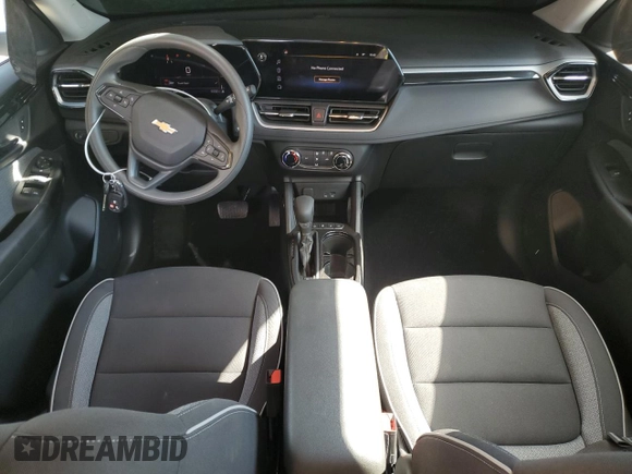 2024 Chevrolet TrailBlazer LS with VIN KL79MNSL4RB081843, listed as a Copart auction lot 72981984 with 9,332 mi miles and Salvage Title. Bid and sale history available at DreamBid. Image 8.