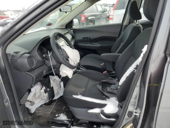 2023 Nissan Kicks S with VIN 3N1CP5BV6PL528947, listed as a Copart auction lot 44822575 with 52,986 mi miles and Salvage Title. Bid and sale history available at carsss.com. Image 7.