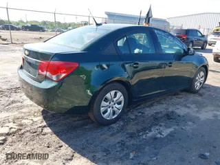 2014 Chevrolet Cruze LS with VIN 1G1PA5SG7E7441375, listed as a IAAI auction lot 42031209 with 104,720 mi miles. Bid and sale history available at carsss.com. Image 4.