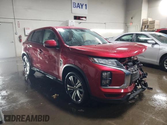 2020 Mitsubishi Outlander Sport ES 2.0 with VIN JA4AR3AU8LU019917, listed as a Copart auction lot 44943745 with 98,668 mi miles and Salvage Title. Bid and sale history available at carsss.com. Image 4.