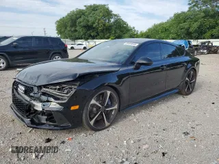2018 Audi RS 7 Prestige с VIN WUAWAAFC7JN900206, выставлен на аукционе Copart как лот 59469045 с пробегом 93 026 миль миль и Списание • Salvage title. История ставок и продаж доступна на DreamBid. Изображение 1.