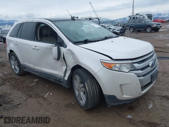 2013 Ford Edge SEL with VIN 2FMDK3J94DBC54465, listed as a IAAI auction lot 41686747 with 172,487 mi miles. Bid and sale history available at carsss.com. Image 1.