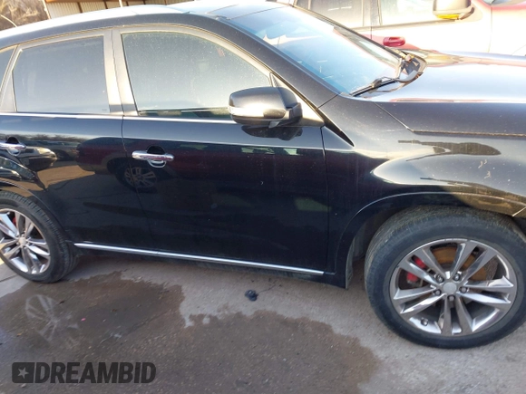 2014 Kia Sorento SX with VIN 5XYKW4A71EG540162, listed as a IAAI auction lot 41616809 with 175,041 mi miles. Bid and sale history available at carsss.com. Image 13.