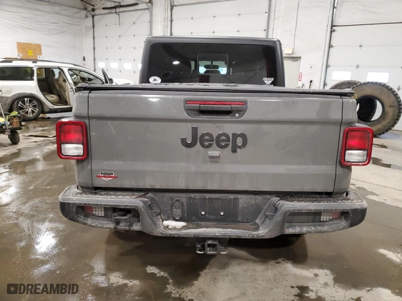 2023 Jeep Gladiator Freedom with VIN 1C6HJTAG2PL543024, listed as a Copart auction lot 44498895 with 9,032 mi miles and Salvage Title. Bid and sale history available at carsss.com. Image 6.