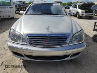 2003 Mercedes-Benz S-Class 4.3L with VIN WDBNG70J23A339178, listed as a Copart auction lot 72535094 with 0 mi miles and Salvage Title. Bid and sale history available at carsss.com. Image 5.