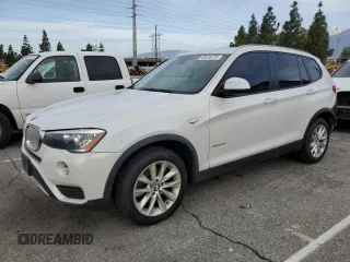 2015 BMW X3 xDrive28d with VIN 5UXWY3C57F0E96789, listed as a Copart auction lot 49476775 with 143,264 mi miles and Salvage Title. Bid and sale history available at carsss.com. Image 1.
