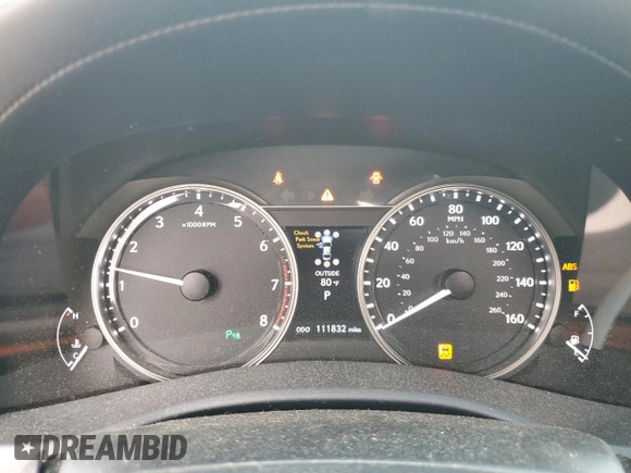 2015 Lexus GS 350 with VIN JTHBE1BL3FA012443, listed as a Copart auction lot 52904125 with 111,832 mi miles and Salvage Title. Bid and sale history available at carsss.com. Image 9.